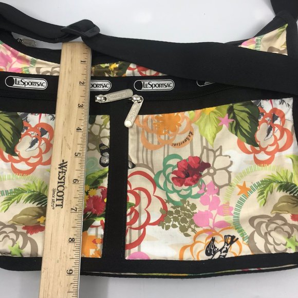 LeSportsac Medium Size Multicolor Crossbody Bag - Picture 3 of 8